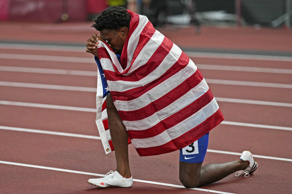 Tokyo Olympics Athletes and Flags Photo Gallery